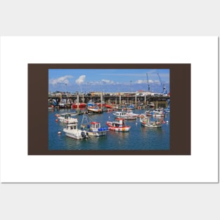 Fishing Boats, St Peter Port Posters and Art